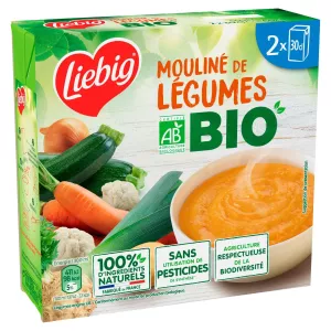 2x30cl organic soup of vegetables - Liebig