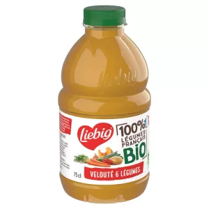 Biologische 6-groentenroomsoep 75 Cl - LIEBIG