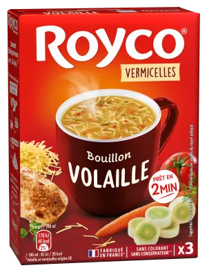 Caldo de Aves/Vermicelli, 3X20cl - ROYCO