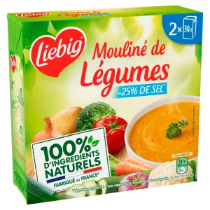Mouliné de Legumes -25% Sal 2x30cl - Liebig