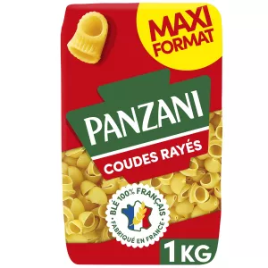 धारीदार एल्बो पास्ता, 1 किलो - PANZANI
