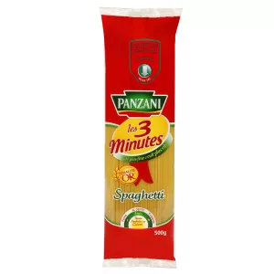 Pasta Espaguetis Les 3 minutos 500g - PANZANI