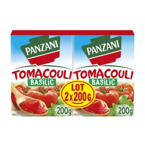 Salsa Tomacouli Basílica; 2x200g - PANZANI