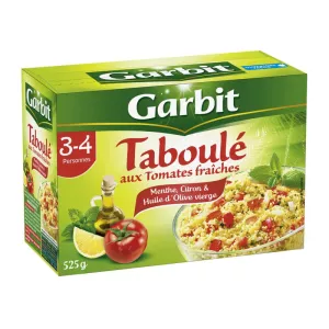 Tabbouleh with fresh tomatoes, 525g - GARBIT