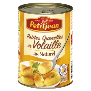 Gekochte Schale kleine natürliche Geflügelknödel 255g - PETITJEAN