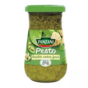 अतिरिक्त ताजा तुलसी पेस्टो सॉस; 200 ग्राम - PANZANI