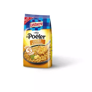 Riz risotto à poêler doré/moelleux 400g - LUSTUCRU