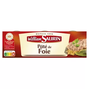 Pâté de foie 234g  -WILLIAM SAURIN
