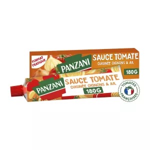 Sauce Tomate Cuisiné Aux Oignons et à l'Ail 180g - PANZANI