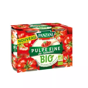 Pulpe Fine Tomate Bio 2x400g - PANZANI