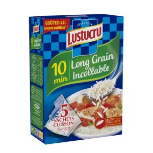 Riz grana lunga incollabile 5x90g - LUSTUCRU