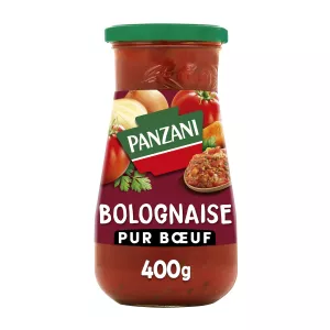 Pure Rundvlees Bolognesesaus 400g - PANZANI