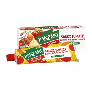 Вареный томатный соус с небольшими овощами 220г - Panzani