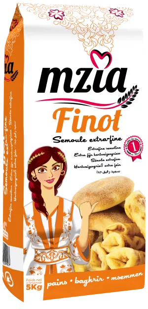 Sémola extra fina 5kg - MZIA