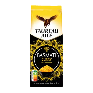 Cà ri Riz Basmati Madras, 300g - TAUREAU AILE