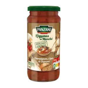 Eekhoorntjesbrood- en uiensaus; 400 g - PANZANI