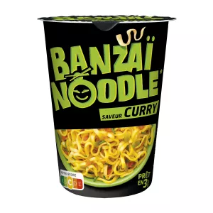 Pâtes (Noodles) au Curry BANZAI, 60g - PANZANI