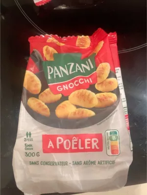 Fresh Gnocchi Pasta to Fry Natural 300g - Panzani