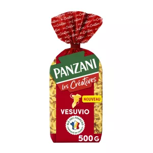 Les Créatives Vesuvio Nudeln 100 % französischer Weizen 500 g - PANZANI