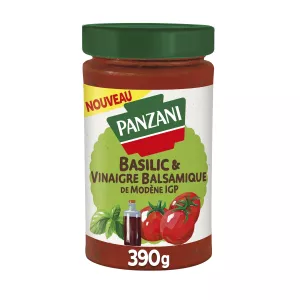 Basilicum & Balsamico Azijnsaus Zelfgemaakte Recepten 390g - PANZANI