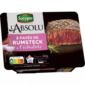 Paves Boeuf Echalote 2x120g