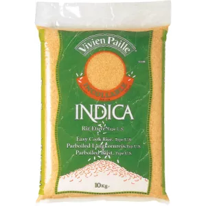 riz long etuve indua qs sac 10kg - VIVIEN PAILLE