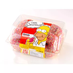 Donuts Simpsons Roses X4 228g