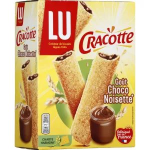 Cracotte chocolate-hazelnut flavor 216g - LU