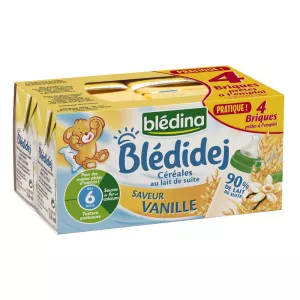 Sapore Blédidej vaniglia da 6 mesi 4x250ml - BLEDINA