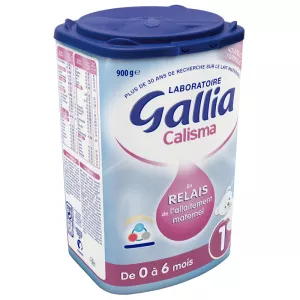 Lait en poudre relais Calisma 1er âge 900g - GALLIA