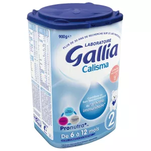 Lait en poudre Calisma 2ème âge 900g - GALLIA