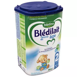Lait en poudre 2ème âge 900g - BLEDINA