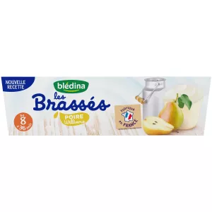 Dessert bébé poire William 8-36 mois 6x95g - BLEDINA