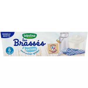 Postre natural sin azúcares añadidos 6-36 meses 6x95g - BLEDINA