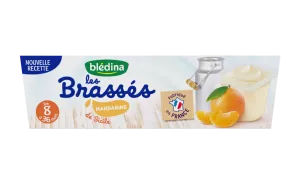 Dessert bébé mandarine 6x95g - BLEDINA