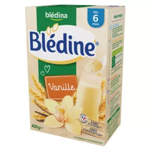 Cereais de Babe Blédine de 6 meses de sabor de baunilha 400g - BLEDINA