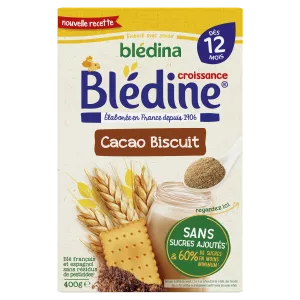 Bledine biscotto al cioccolato per la crescita ai cereali dai 12 mesi 400g - BLEDINA