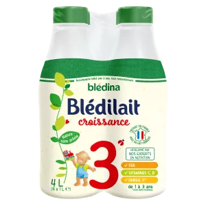 BLEDILAIT Growth 4x1L From 1 to 3 years - BLEDINA