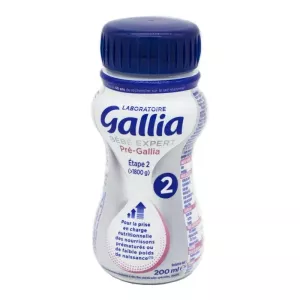 BÉBÉ EXPERT PRÉ-GALLIA Etape 2 200ml - BLEDINA/GALLIA