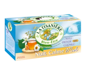 Calma noite infusão mel x25 37g - LA TISANIÈRE