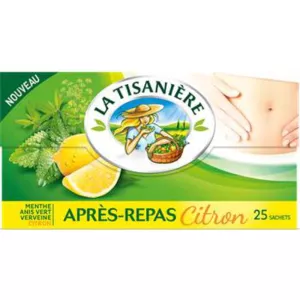 Infusão pós-refeição de limão x25 37g - LA TISANIÈRE