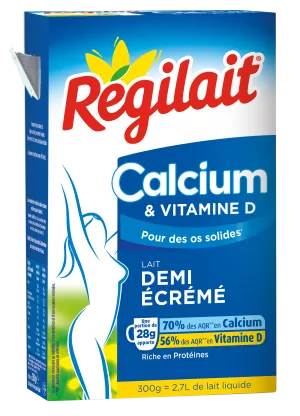Lait en poudre demi ecrémé 300g - RÉGILAIT