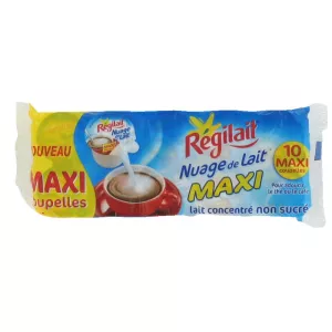 Leche condensada sin azúcar en vaso de 10x14g - REGILAIT