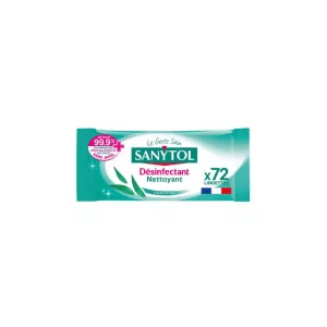 Multi-use eucalyptus desinfectiemiddel doekje x72 - Sanytol
