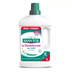 1L witte bloemlinnen desinfectiemiddel - Sanytol