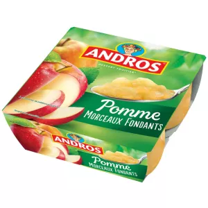 4x100g compote Apple Pie Compote - ANDROS