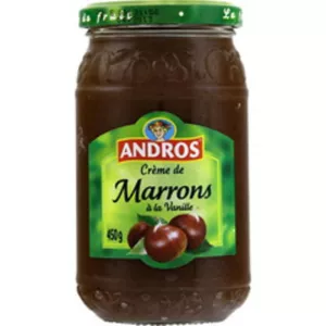 Crème de marron à la vanille 450g - ANDROS