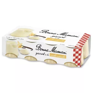 प्राकृतिक वेनिला 8x125 ग्राम के साथ दही - बोन मामन