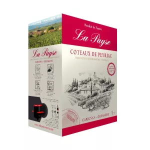 IGP Côteaux-de-Peyrac Carignan-Grenache la Payse rot 5L 5L