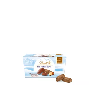 Các loại sô cô la sữa và hạt phỉ Pyrenean 175g - LINDT